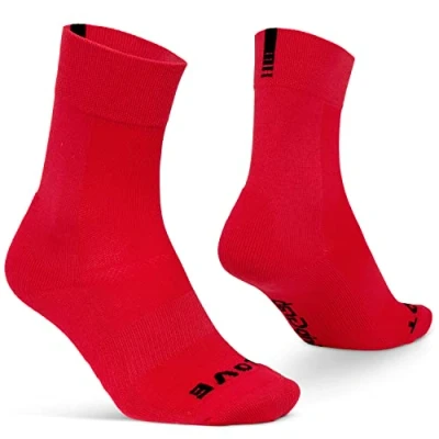 Abbildung von GripGrab Thermo SL Lange Hohe Gepolsterte Winter Fahrradsocken Atmungsaktive Warme Dicke Performance Radsport Strümpfe