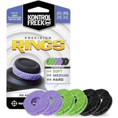 Abbildung von KontrolFreek Precision Rings Zielerfassungshilfe Bewegungskontrolle für Playstation 4 (PS4), Xbox One, Switch Pro und Scuf Controller Gemischte Stärke