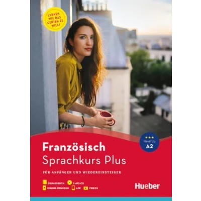 Abbildung von Hueber Sprachkurs Plus Französisch: Für Anfänger und Wiedereinsteiger / Buch mit MP3 CD, Online Übungen, App Videos