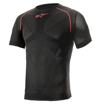 Abbildung von Alpinestars Herren Funktions T Shirt, Black Red, XS XL EU