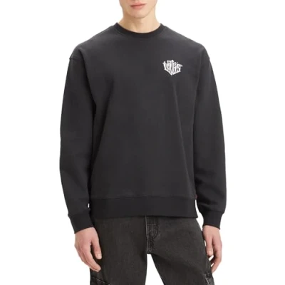 Abbildung von Levi&#039;s Graphic CREW Sweatshirt, Herren, Größe: Large, Caviar