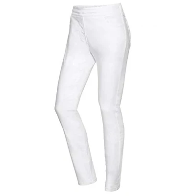 Abbildung von BP 1767 311 0021 42n Eng anliegende Shape Fit Hose für Frauen, Stretch Stoff, 260,00 g/m² Stoffmischung mit Stretch, weiß,
