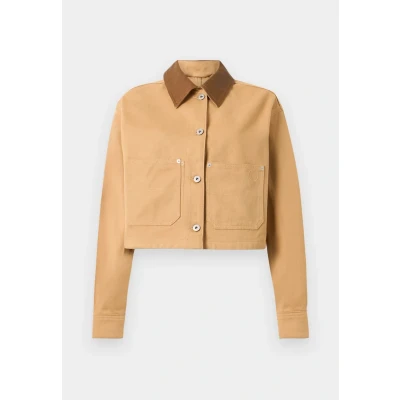 Abbildung von HUGO Andeso Leichte Jacke, Damen, Größe: 42, Open beige