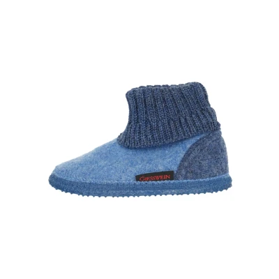 Abbildung von GIESSWEIN Unisex Kinder Kramsach Kids Hohe Hausschuhe, Capriblau, 25 EU
