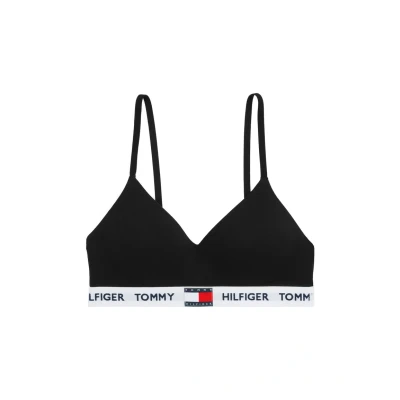 Abbildung von Tommy Hilfiger Heritage Bralette LIFT Pushup BH, Damen, Größe: 34, Black