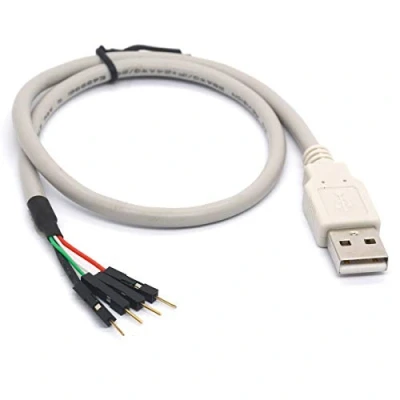 Abbildung von Tomost USB 2.0 auf 2,54 mm Header Pin Kabel Breadaway Typ A Stecker 4 Adapter