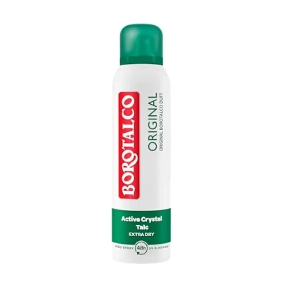 Abbildung von Borotalco Original Bodyspray 48 Stunden Wirksamkeit Formel Mit Active Crystal Talc für Dreifach Schutz Gegen Schweiß 0% Alkohol Deodorant Herren &amp; Damen