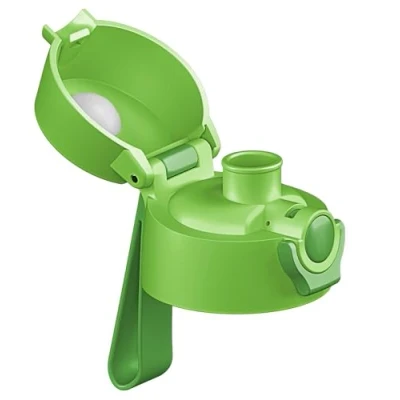 Abbildung von Jarlson® Ersatzdeckel für Charli und Mali Trinkflasche, verwendbar 350ml 500ml Flasche, Ersatzteile, Ersatz (Mali Deckel (Chug Trinkausguss), Hellgrün)