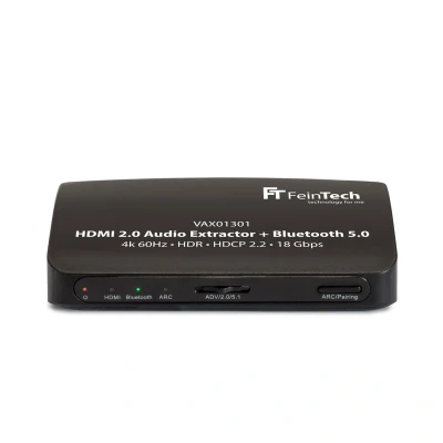 Abbildung von FeinTech HDMI Audio Extractor Bluetooth, Schwarz