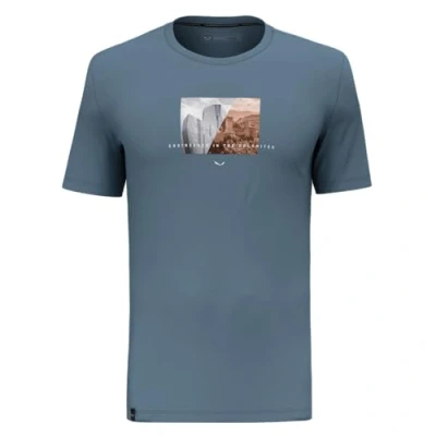 Abbildung von Salewa Pure Design Dry T Shirt Men, Java Blue, S
