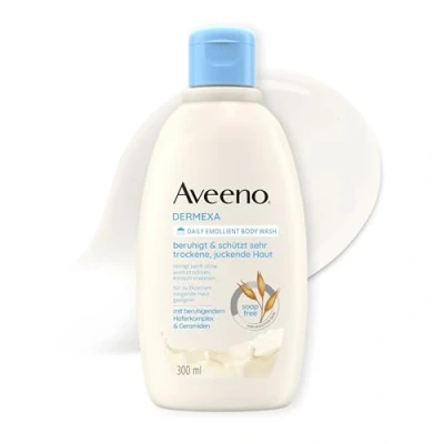 Abbildung von Aveeno® Dermexa vegane Duschcreme seifenfreie Pflegedusche mit beruhigendem Haferkomplex für sehr trockene, juckende, empfindliche, zu Ekzemen neigende Haut