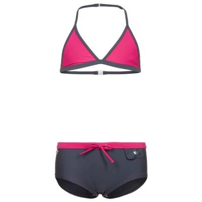 Abbildung von Buffalo Triangle Bikini SET für Kinder, Größe: 134/140, Grey/pink