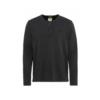 Abbildung von camel active Langarmshirt asphalt, Herren, Größe: 3XL, Asphalt