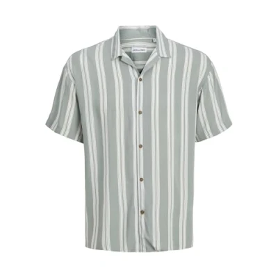 Abbildung von Jack &amp; Jones Jjejeff Resort Shirt Hemd, Herren, Größe: XL, Iceberg green