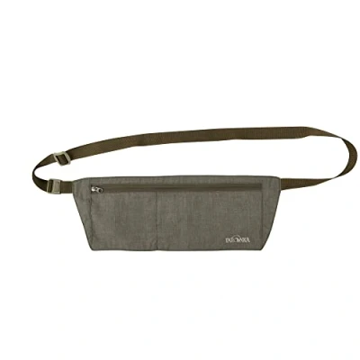 Abbildung von Tatonka Skin Moneybelt Flache und leichte Bauchtasche mit 2 Fächern zum unauffälligen Tragen unter der Kleidung (Olive)
