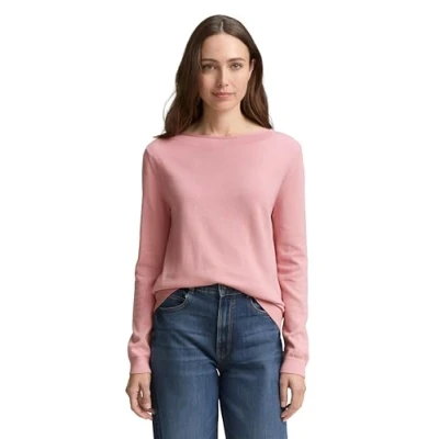 Abbildung von TOM TAILOR Strickpullover, mit U Boot Ausschnitt
