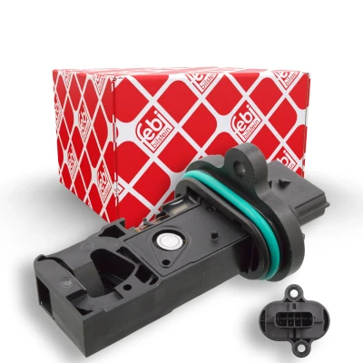 Abbildung von FEBI BILSTEIN 102312 Luftmassenmesser ohne Gehäuse mit Dichtung OPEL: Mokka / X, Astra J GTC, Sports Tourer, CHEVROLET: Orlando