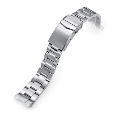 Abbildung von 20mm Super O Boyer Metallarmband für Seiko Cocktail SSA345 gebürstet