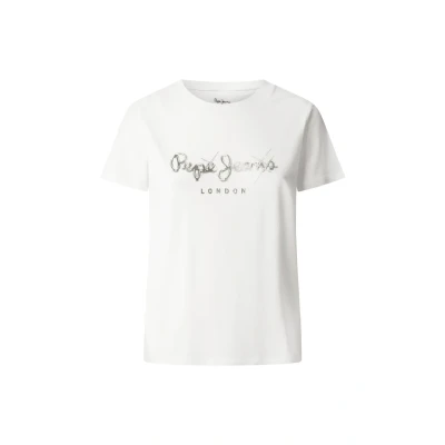 Abbildung von Pepe Jeans Leticia Tshirt print, Damen, Größe: XS, White