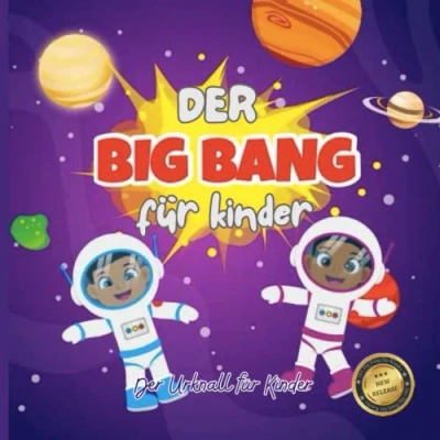 Abbildung von der Urknall für Kinder (Big Bang): Lehrbücher wunderbares Universum, Planeten, Sterne, Geschichte Welt