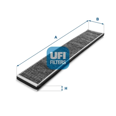 Abbildung von UFI Filters 54.121.00 Innenraum Aktivkohleluftfilter für Autos