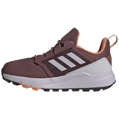 Abbildung von Adidas Terrex Trailmaker RAIN.RDY Hiking Hikingschuh für Kinder, Größe: 38, Quiet crimson/silver dawn/amber tint Kunststoff/textil