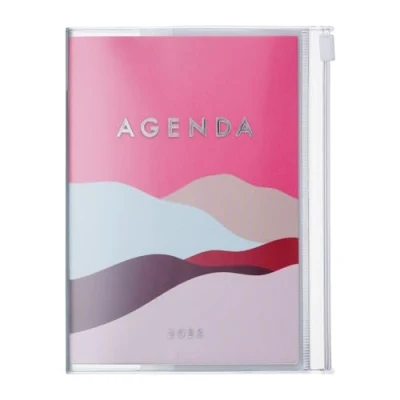 Abbildung von MARK&#039;S 2024/2025 Taschenkalender A6 vertikal, Mountain // Pink: Von September 2024 bis Dezember 2025