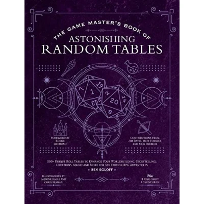 Abbildung von The Game Master&#039;s Book of Astonishing Random Tables: 300+ Unique Roll Tables to Enhance Your Worldbuilding, Storytelling, Locations, Magic and More ... RPG Adventures (The Books)