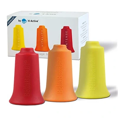 Abbildung von BellaBambi® Schröpfkopf by K Active Mini Trio original Cupping Set für innovative Unterdruckmassage