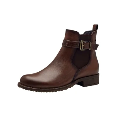 Abbildung von Tamaris Chelsea Stiefelette, Damen, Größe: 39, Cognac Schuhe