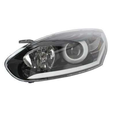 Abbildung von MAGNETI MARELLI 711307024486 Scheinwerfer links H7, PY21W, W5W Halogen mit Blinklicht für Rechtsverkehr Glühlampen, Stellmotor LWR