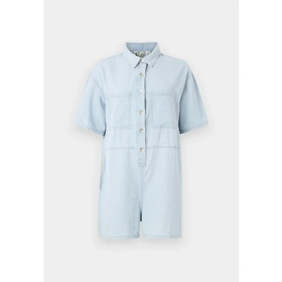 Abbildung von Roxy Hunting Waves Jumpsuit, Damen, Größe: Small, Blue denim