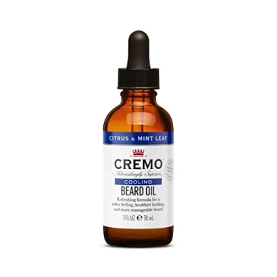 Abbildung von CREMO Beruhigendes Bartöl Für Männer Natürliche Öle Zitrus &amp; Minze Duft 30ml