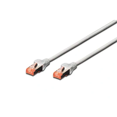 Abbildung von DIGITUS LAN Kabel Cat 6 7m RJ45 Netzwerkkabel S/FTP Geschirmt Kompatibel zu 6A &amp; 7 Grau