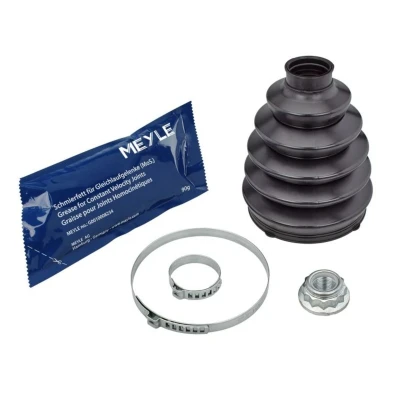 Abbildung von MEYLE 100 495 0032 Achsmanschette radseitig, Vorderachse TPE (thermoplastischer Elastomer) VOLKSWAGEN: Transporter 5 Bus,