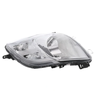 Abbildung von VALEO ORIGINAL PART 043048 Scheinwerfer rechts H4 Halogen transparent mit Abblendlicht, Fernlicht für Rechtsverkehr Stellmotor LWR