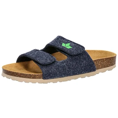 Abbildung von Lico Jungen Bioline Velcro Kids Hausschuh, Marine, 28 EU