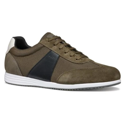 Abbildung von Geox U Arthien Sneaker low, Herren, Größe: 45, Military black Schuhe