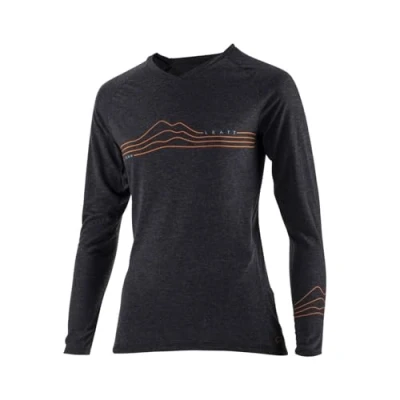 Abbildung von Leatt AllMtn 3.0 Damen MTB Trikot XS / EU34 UK6 US2 Schwarz