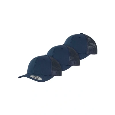 Abbildung von Flexfit 3PACK Cap, Größe: One Size, Navy