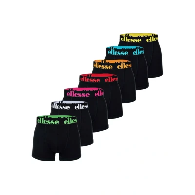 Abbildung von Ellesse 7ER Packyema LOGO Stretch Panties, Herren, Größe: XXL, Schwarz multi2