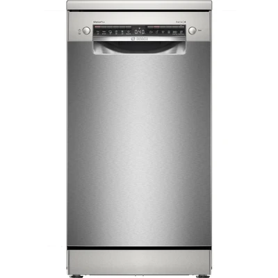 Abbildung von Bosch Serie 4, Freistehender Geschirrspüler, 45 cm, Silver Inox, SPS4HMI49E