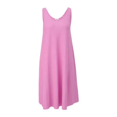 Abbildung von s.Oliver MIT Plisseefalten Jerseykleid, Damen, Größe: 36, Rosa