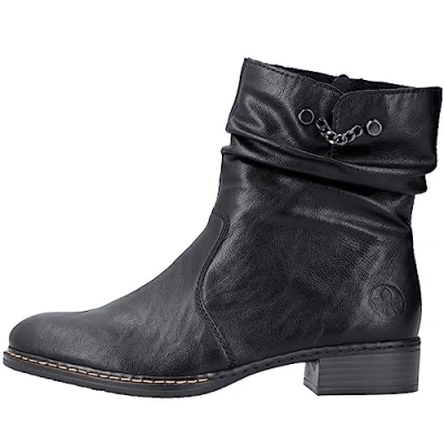 Abbildung von Rieker Damen 73468 Mode Stiefel, schwarz, 36 EU