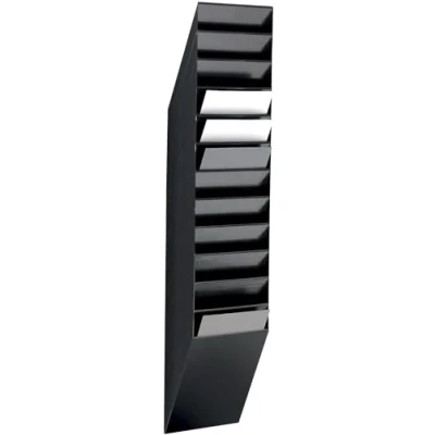 Abbildung von Durable Prospektspenderset Flexiboxx 12 A4, 1 Set, schwarz, 1709763060