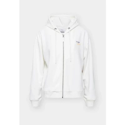Abbildung von Pepe Jeans EDNA Sweatjacke, Damen, Größe: XL, Mousse white