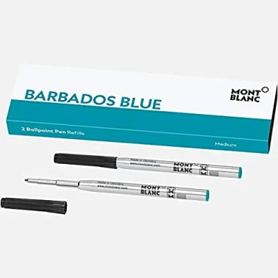 Abbildung von Montblanc 128219 REFILL BP M 2x1 BARBADOS BLUE PF