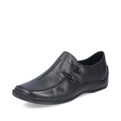 Abbildung von Rieker Damen Low Top Sneaker L1751, Frauen Halbschuhe,Laufschuhe,straßenschuhe,Strassenschuhe,Sportschuhe,Freizeitschuhe,schwarz (00),37 EU / 4 UK