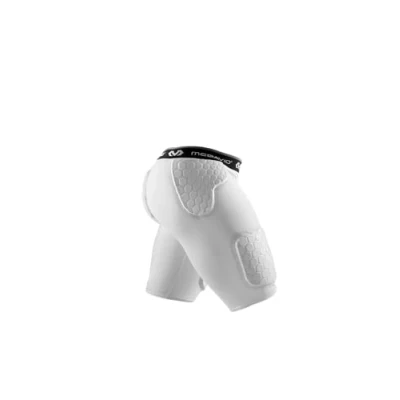 Abbildung von McDavid Unisex Hex Basketball Hose Shorts, Weiß, XXL, 737 WH 2XL