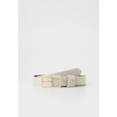 Abbildung von Calvin Klein Classic Buckle Gürtel Chateau/light goldcoloured, Damen, Größe: 115, gold/coloured